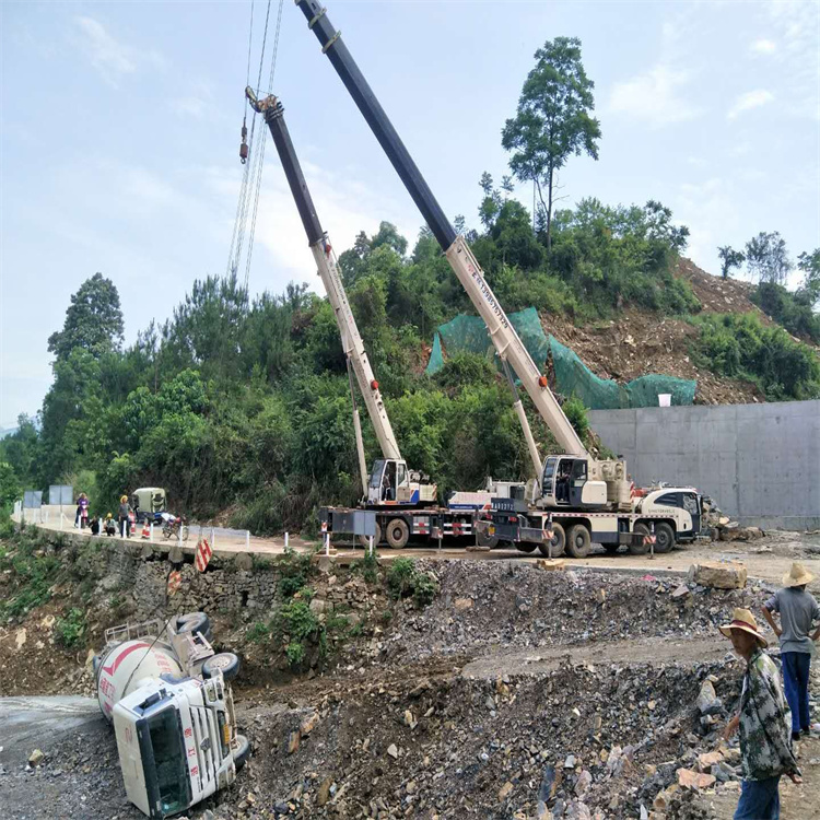 金华金华24小时应急道路救援吊装吊装现场实拍
